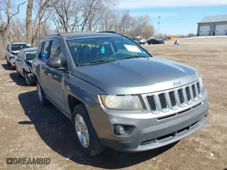 2014 Jeep Compass Sport with VIN 1C4NJCBA9ED536231, listed as a IAAI auction lot 41787288 with 173,252 mi miles. Bid and sale history available at carsss.com. Image 1.