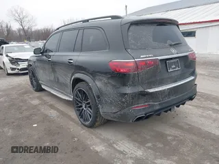 2024 Mercedes-Benz GLS 63 AMG with VIN 4JGFF8KE1RB077568, listed as a IAAI auction lot 41500870 with 15,854 mi miles and . Bid and sale history available at DreamBid. Image 3.