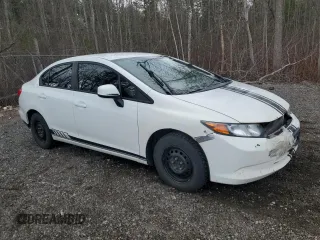 2012 Honda Civic z VIN 2HGFB2F42CH106932, wystawiony jako Copart lot #53804525 z przebiegiem 183 209 mil mil oraz Szkoda całkowita • Salvage title. Historia ofert i sprzedaży dostępna na DreamBid. Obrazek 4.