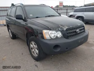 2003 Toyota Highlander with VIN JTEHF21AX30124815, listed as a IAAI auction lot 41809640 with 247,276 mi miles. Bid and sale history available at carsss.com. Image 1.