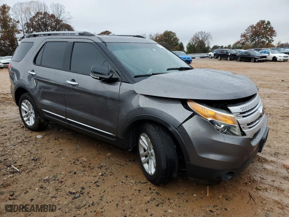2014 Ford Explorer XLT with VIN 1FM5K8D86EGB07627, listed as a Copart auction lot 81572064 with NaN miles and Salvage Title. Bid and sale history available at carsss.com. Image 4.