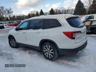 2022 Honda Pilot EX-L with VIN 5FNYF6H58NB082766, listed as a Copart auction lot 45768275 with 40,713 mi miles and Salvage Title. Bid and sale history available at carsss.com. Image 2.