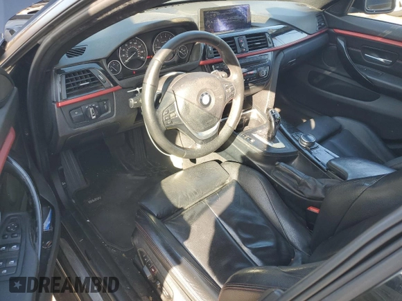 2015 BMW 4 Series 428i with VIN WBA4A5C57FD410621, listed as a Copart auction lot 42754235 with 122,822 mi miles and Salvage Title. Bid and sale history available at carsss.com. Image 8.