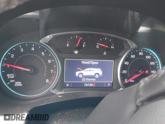 2022 Chevrolet Traverse LT Cloth with VIN 1GNERGKW6NJ106869, listed as a IAAI auction lot 41477954 with 74,130 mi miles and . Bid and sale history available at DreamBid. Image 7.