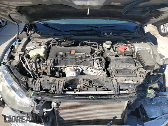 2016 Honda Civic Sedan LX with VIN 19XFC2F52GE046544, listed as a Copart auction lot 51968855 with 164,235 mi miles and Salvage Title. Bid and sale history available at carsss.com. Image 11.