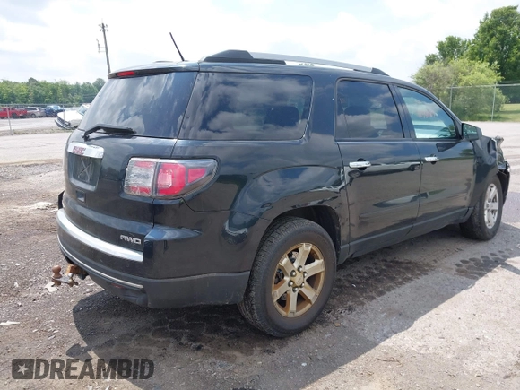 2015 GMC Acadia SLE with VIN 1GKKVNED4FJ286669, listed as a IAAI auction lot 42551027 with 154,610 mi miles and . Bid and sale history available at DreamBid. Image 4.