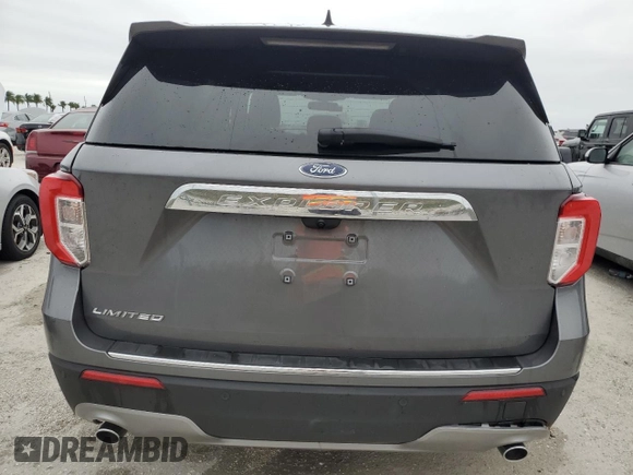 2024 Ford Explorer Limited with VIN 1FMSK7FH9RGA29618, listed as a Copart auction lot 76285324 with 0 mi miles and Non Repairable. Bid and sale history available at carsss.com. Image 6.