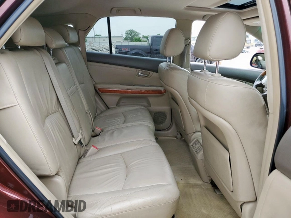 2008 Lexus RX 350 with VIN JTJGK31U080013772, listed as a Copart auction lot 53504485 with 191,417 mi miles and Salvage Title. Bid and sale history available at DreamBid. Image 11.