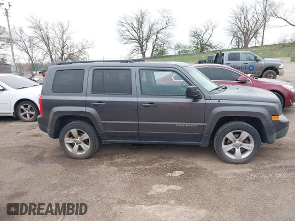 2016 Jeep Patriot High Altitude Edition with VIN 1C4NJRFB4GD617114, listed as a IAAI auction lot 42036037 with 106,205 mi miles. Bid and sale history available at carsss.com. Image 14.