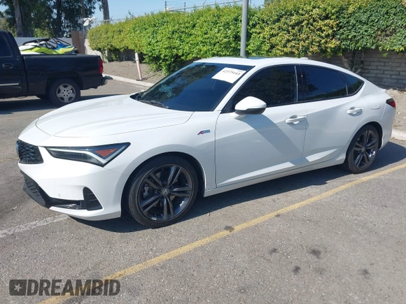 2024 Acura Integra Technology with VIN 19UDE4H65RA005514, listed as a IAAI auction lot 42375143 with 65,384 mi miles and . Bid and sale history available at DreamBid. Image 2.