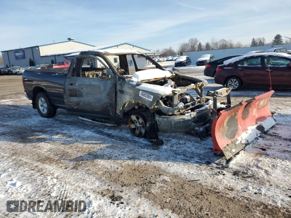 2014 Ram 1500 Tradesman z VIN 3C6JR7DT2EG331891, wystawiony jako Copart lot #86603964 z przebiegiem Nie podano mil oraz Szkoda całkowita • Salvage title. Historia ofert i sprzedaży dostępna na DreamBid. Obrazek 4.