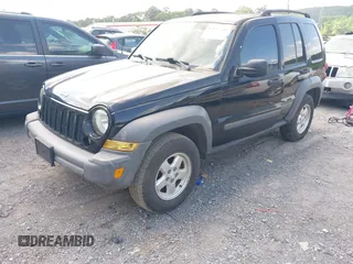 2005 Jeep Liberty Sport with VIN 1J4GK48K65W516500, listed as a IAAI auction lot 42137730 with 117,323 mi miles and . Bid and sale history available at DreamBid. Image 2.