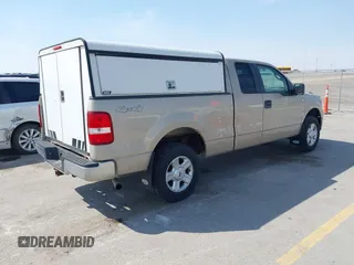 2008 Ford F-150 XLT with VIN 1FTPX14V18KB48289, listed as a IAAI auction lot 42001437 with 184,530 mi miles. Bid and sale history available at carsss.com. Image 4.