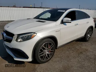 2016 Mercedes-Benz GLE 63 S AMG z VIN 4JGED7FBXGA047144, wystawiony jako Copart lot #87331464 z przebiegiem 133 611 mil mil oraz Szkoda całkowita • Salvage title. Historia ofert i sprzedaży dostępna na DreamBid. Obrazek 1.