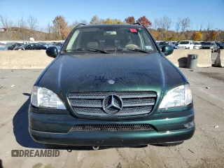 2001 Mercedes-Benz M-Class with VIN 4JGAB54E21A257928, listed as a Copart auction lot 77789424 with 98,228 mi miles and Clean Title. Bid and sale history available at carsss.com. Image 5.