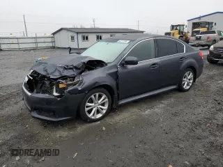 2013 Subaru Legacy Premium with VIN 4S3BMBG61D3015260, listed as a Copart auction lot 83275104 with 111,810 mi miles and Salvage Title. Bid and sale history available at carsss.com. Image 1.