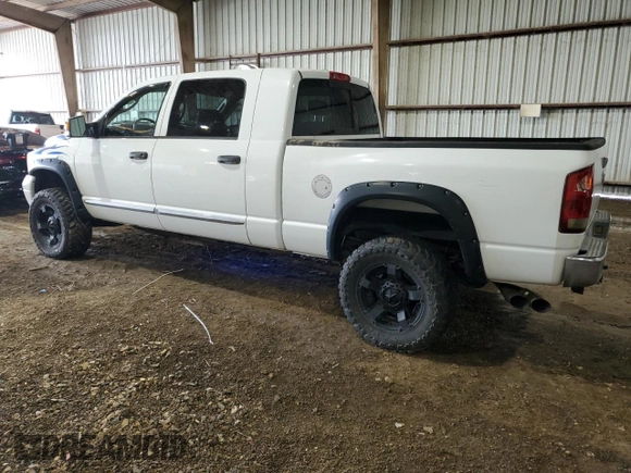 2006 Dodge Ram 2500 SLT with VIN 3D7KR29C66G288561, listed as a Copart auction lot 63909364 with 113,361 mi miles and Salvage Title. Bid and sale history available at carsss.com. Image 2.