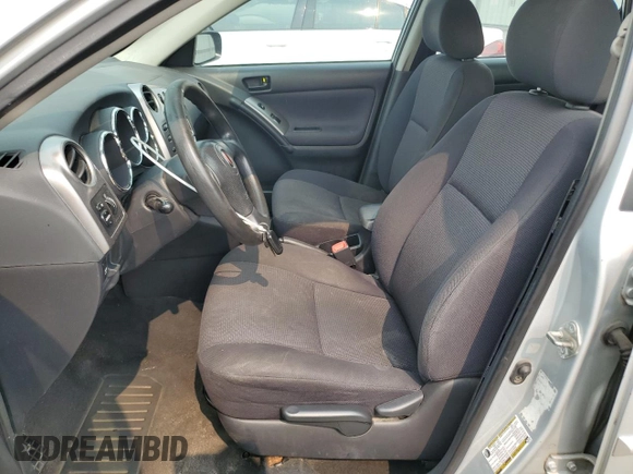 2006 Pontiac Vibe with VIN 5Y2SL65806Z403725, listed as a Copart auction lot 59271995 with 184,784 mi miles and Salvage title. Bid and sale history available at DreamBid. Image 7.