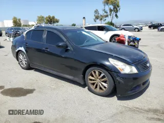 2007 Infiniti G35 Sedan Journey with VIN JNKBV61E47M718627, listed as a Copart auction lot 53912615 with 199,189 mi miles and Salvage Title. Bid and sale history available at carsss.com. Image 4.
