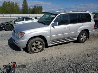 2006 Lexus LX 470 z VIN JTJHT00W264017055, wystawiony jako Copart lot #54409845 z przebiegiem 132 162 mil mil oraz Czysty tytuł • Clean title. Historia ofert i sprzedaży dostępna na DreamBid. Obrazek 1.