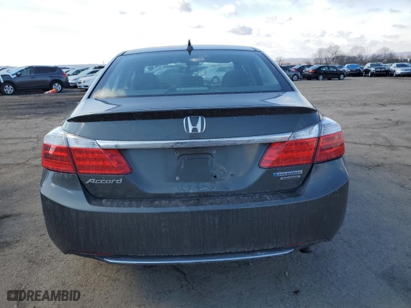 2014 Honda Accord Hybrid Touring with VIN 1HGCR6F70EA000805, listed as a Copart auction lot 47135185 with 129,446 mi miles and Salvage Title. Bid and sale history available at carsss.com. Image 6.
