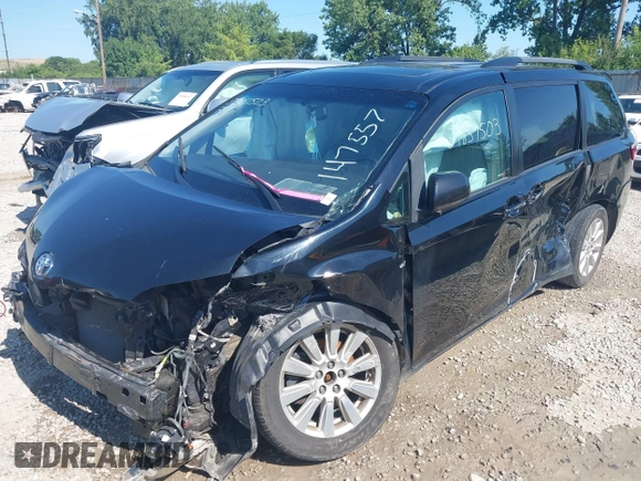 2017 Toyota Sienna XLE with VIN 5TDDZ3DC6HS147557, listed as a IAAI auction lot 39851503 with 141,719 mi miles and . Bid and sale history available at DreamBid. Image 6.