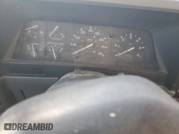 1991 Ford Ranger with VIN 1FTCR15T2MPA03393, listed as a Copart auction lot 89352295 with 28,308 mi miles and Salvage Title. Bid and sale history available at DreamBid. Image 9.