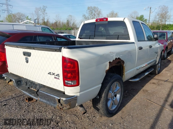 2006 Dodge 1500 ST with VIN 1D7HU18N66J192871, listed as a IAAI auction lot 42100122 with 153,801 mi miles. Bid and sale history available at carsss.com. Image 4.
