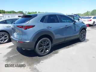 2025 Mazda CX-30 S Preferred with VIN 3MVDMBCM3SM803447, listed as a IAAI auction lot 42044985 with 658 mi miles and . Bid and sale history available at DreamBid. Image 4.