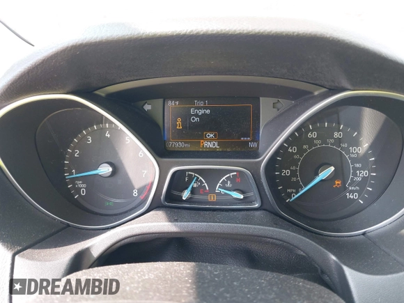 2017 Ford Focus SE with VIN 1FADP3F21HL213532, listed as a IAAI auction lot 42680885 with 77,930 mi miles and . Bid and sale history available at DreamBid. Image 7.