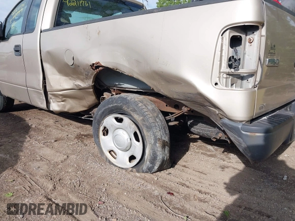 2008 Ford F-150 XL with VIN 1FTRF12208KE42089, listed as a IAAI auction lot 42211761 with 59,930 mi miles and . Bid and sale history available at DreamBid. Image 6.