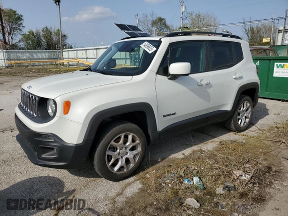 2018 Jeep Renegade Latitude с VIN ZACCJBBB2JPH81958, выставлен на аукционе Copart как лот 54898655 с пробегом 46 304 миль миль и Списание • Salvage title. История ставок и продаж доступна на DreamBid. Изображение 1.
