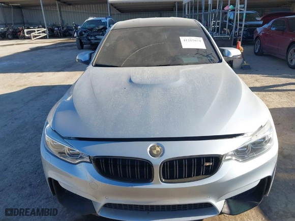 2015 BMW M3 with VIN WBS3C9C58FP804233, listed as a IAAI auction lot 41215074 with 52,123 mi miles. Bid and sale history available at carsss.com. Image 13.