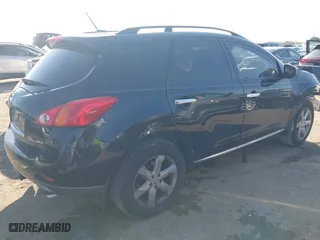 2009 Nissan Murano SL with VIN JN8AZ18W89W154253, listed as a IAAI auction lot 41149996 with 131,404 mi miles. Bid and sale history available at carsss.com. Image 4.