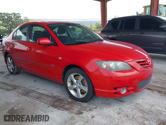 2005 Mazda 3 s z VIN JM1BK323551270547, wystawiony jako IAAI lot #42438767 z przebiegiem 108 009 mil mil oraz . Historia ofert i sprzedaży dostępna na DreamBid. Obrazek 1.