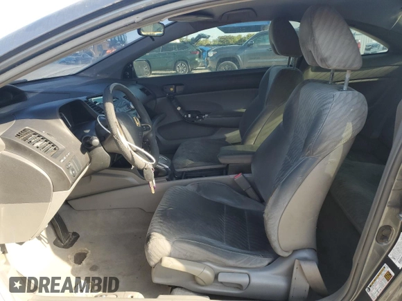 2009 Honda Civic Cpe LX with VIN 2HGFG126X9H527812, listed as a Copart auction lot 50499835 with 228,394 mi miles and Salvage Title. Bid and sale history available at carsss.com. Image 7.