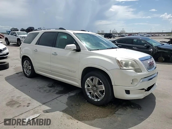 2012 GMC Acadia Denali with VIN 1GKKVTED7CJ335248, listed as a Copart auction lot 69451384 with 124,641 mi miles and Salvage Title. Bid and sale history available at carsss.com. Image 12.
