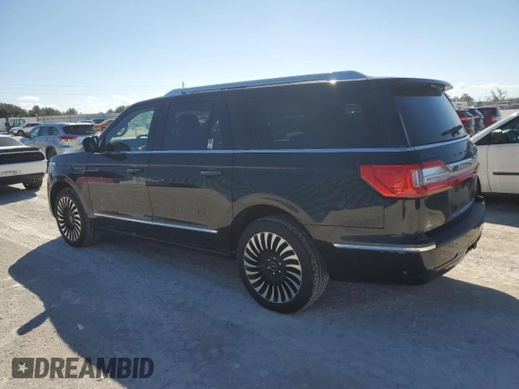 2020 Lincoln Navigator Black Label z VIN 5LMJJ3TTXLEL03828, wystawiony jako Copart lot #77517824 z przebiegiem 46 245 mil mil oraz Szkoda całkowita • Salvage title. Historia ofert i sprzedaży dostępna na DreamBid. Obrazek 2.
