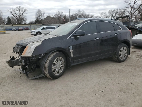 2012 Cadillac SRX Luxury Collection with VIN 3GYFNDE34CS509702, listed as a Copart auction lot 44446455 with 153,362 mi miles and Salvage Title. Bid and sale history available at carsss.com. Image 1.