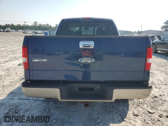 2008 Ford F-150 XLT with VIN 1FTPW14V28FA07243, listed as a Copart auction lot 61734755 with Not provided miles and Clean title. Bid and sale history available at DreamBid. Image 6.