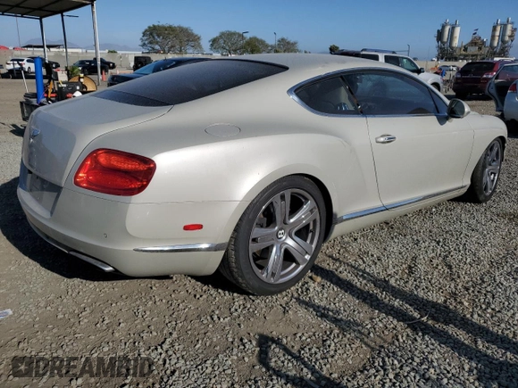 2012 Bentley Continental GT z VIN SCBFR7ZA8CC070923, wystawiony jako Copart lot #53823005 z przebiegiem 56 942 mil mil oraz Szkoda całkowita • Salvage title. Historia ofert i sprzedaży dostępna na DreamBid. Obrazek 3.