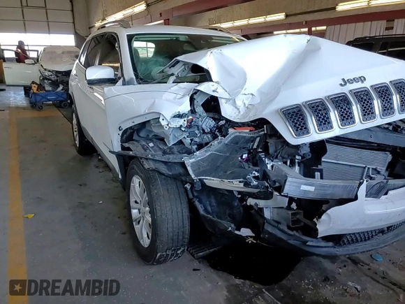 2021 Jeep Cherokee Latitude with VIN 1C4PJMCB5MD245357, listed as a Copart auction lot 45858495 with 52,187 mi miles and Salvage title. Bid and sale history available at DreamBid. Image 11.