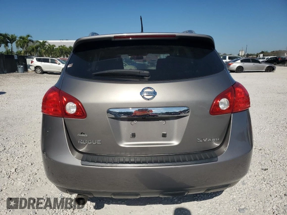 2012 Nissan Rogue SV with VIN JN8AS5MVXCW714807, listed as a Copart auction lot 52620405 with 125,202 mi miles and Salvage Title. Bid and sale history available at carsss.com. Image 6.