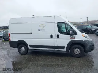 2019 Ram ProMaster Cargo Van with VIN 3C6TRVBG0KE516743, listed as a IAAI auction lot 41665119 with 210,606 mi miles. Bid and sale history available at carsss.com. Image 14.