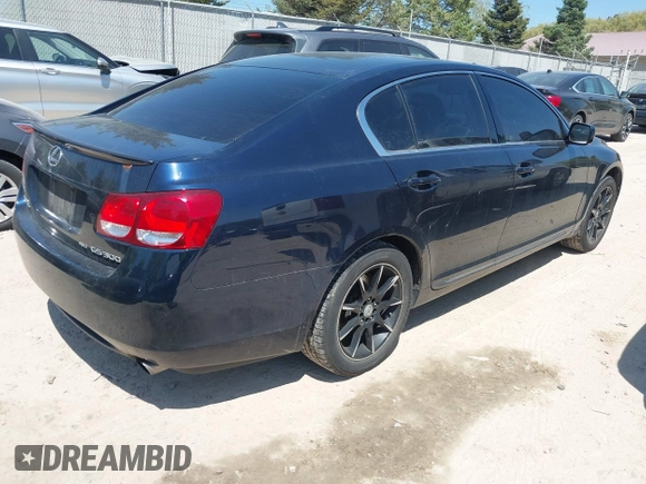 2006 Lexus GS 300 with VIN JTHCH96SX60018385, listed as a IAAI auction lot 42255642 with 155,552 mi miles and . Bid and sale history available at DreamBid. Image 4.