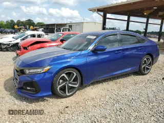 2020 Honda Accord Sport z VIN 1HGCV1F32LA149161, wystawiony jako Copart lot #54906705 z przebiegiem 151 970 mil mil oraz Szkoda całkowita • Salvage title. Historia ofert i sprzedaży dostępna na DreamBid. Obrazek 1.
