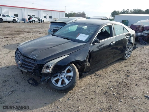 2014 Cadillac ATS Standard AWD with VIN 1G6AG5RX9E0171384, listed as a IAAI auction lot 41836571 with 142,848 mi miles. Bid and sale history available at carsss.com. Image 2.