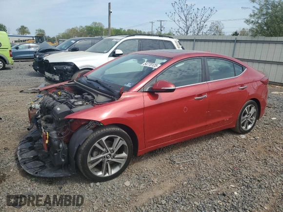 2017 Hyundai Elantra SE z VIN 5NPD84LF7HH025915, wystawiony jako Copart lot #54770125 z przebiegiem 133 074 mil mil oraz Szkoda całkowita • Salvage title. Historia ofert i sprzedaży dostępna na DreamBid. Obrazek 1.