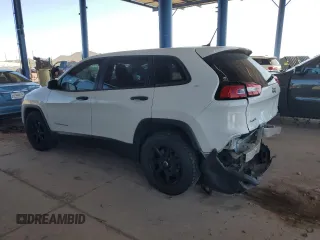 2016 Jeep Cherokee Altitude with VIN 1C4PJMAS3GW338230, listed as a Copart auction lot 52555605 with 107,732 mi miles and Salvage title. Bid and sale history available at DreamBid. Image 2.