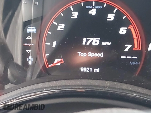 2021 Dodge Durango SRT Hellcat with VIN 1C4SDJH91MC682235, listed as a IAAI auction lot 42029380 with 9,921 mi miles and . Bid and sale history available at DreamBid. Image 15.